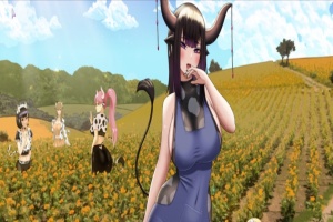[互动SLG/中文/动态] 牛乳女孩2 Cow Girl 2 官方中文步兵作弊版+DLC [多空/600M/百度]』-阿旺资源分享网