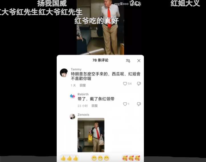 《特朗普与红姐的传奇瞬间：TikTok热门视频解析》（外网热议）-阿旺资源分享网