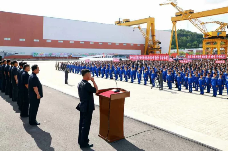 朝鲜计划再次启动5000吨级驱逐舰的建造工作。-阿旺资源分享网