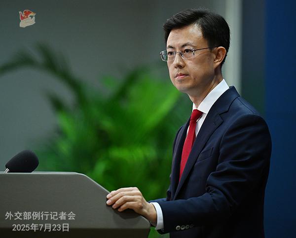 2023年7月23日，我国外交部发言人郭嘉昆主持了例行的记者会。-阿旺资源分享网