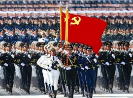 在9月3日举行的盛大阅兵庆典中，精心安排了由45个方梯队构成的队列。-阿旺资源分享网