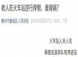 逆行大妈不幸摔倒致死，家属向顺行者索赔60万，法院判决：不予支持-阿旺资源分享网
