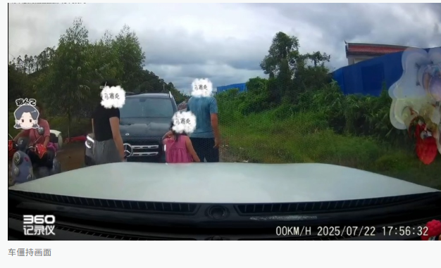“狭路相逢勇者胜”吗？奔驰女司机亮证逼迫让路更胜一筹-阿旺资源分享网