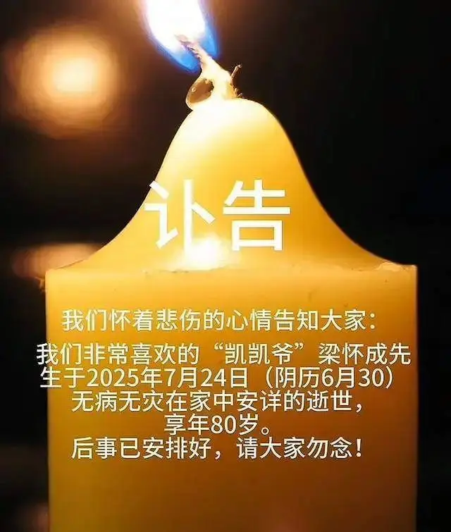 悲痛消息传来！河南省内知名的网红“凯凯爷爷”不幸去世，他因在节目中以“我嘞个豆”这一富有情商的表达方式而深受观众喜爱。-阿旺资源分享网
