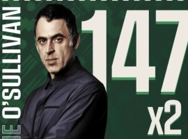 49岁的奥沙利文接连两次打出满分147分，让他两小时内再次打破了两大世界纪录-阿旺资源分享网