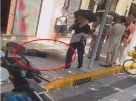 上海一路人遭坠玻璃击中不幸身亡，官方正在调查事故原因。-阿旺资源分享网