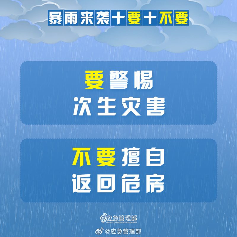 面对暴雨侵袭：十项注意事项与十项禁忌-阿旺资源分享网